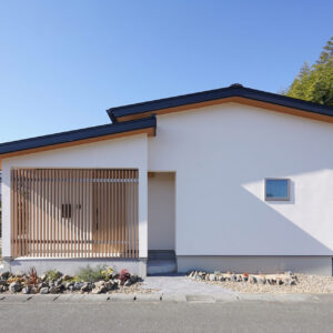 和モダンスタイルの平屋 外観
