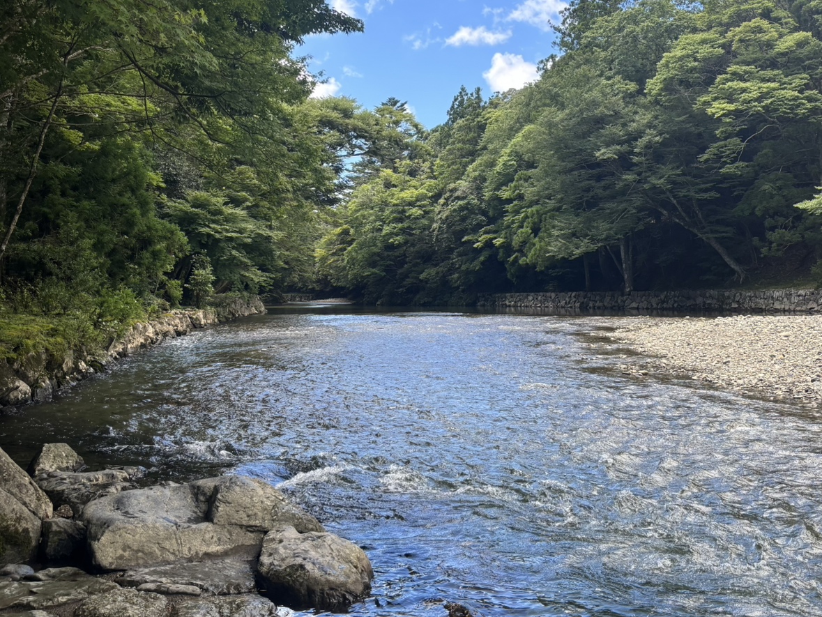 伊勢神宮の景色