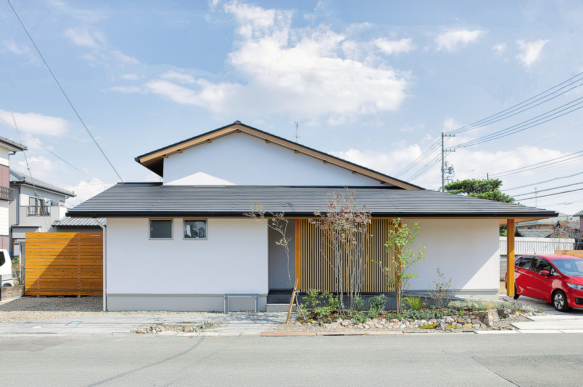 和モダン住宅