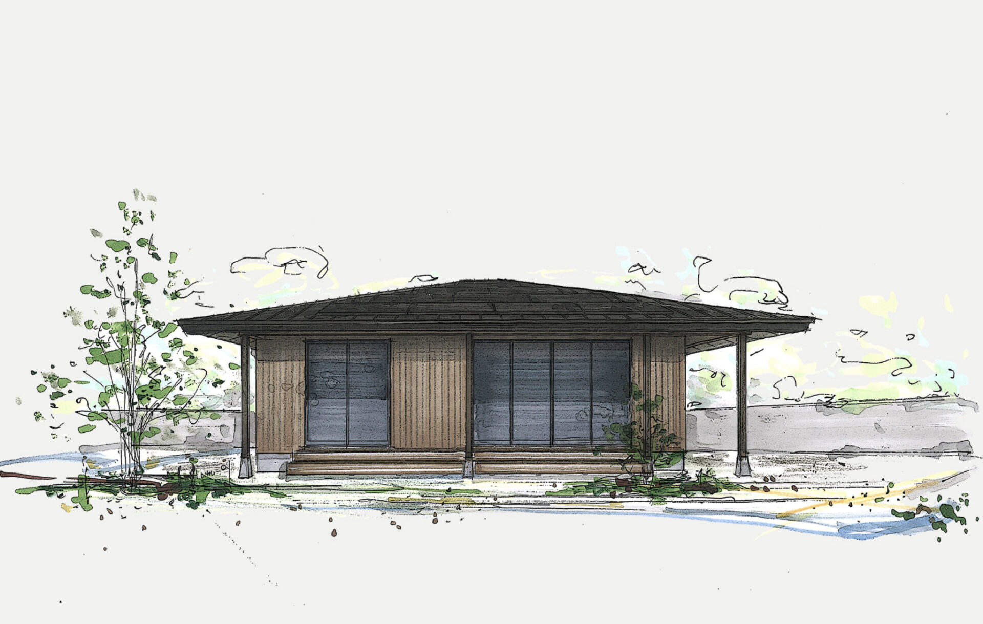 約22坪 森と緑につつまれる<br>セカンドハウス