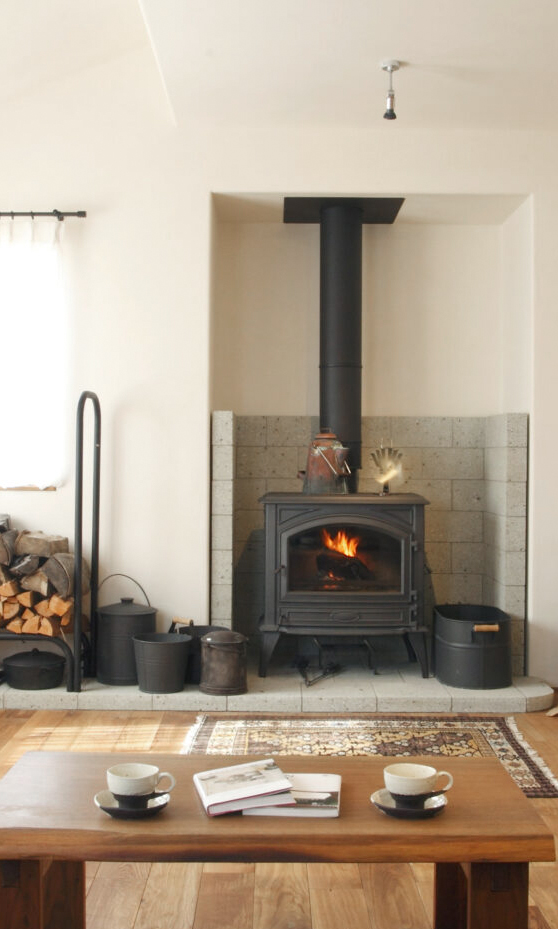 薪ストーブのある暮らし