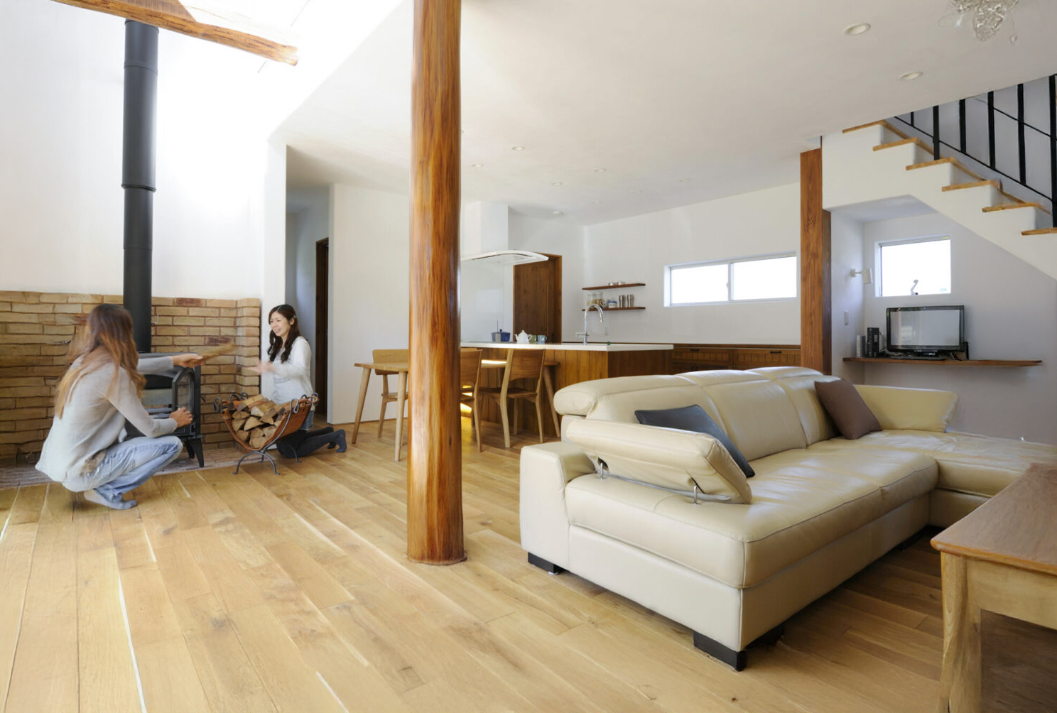 薪ストーブのある暮らし