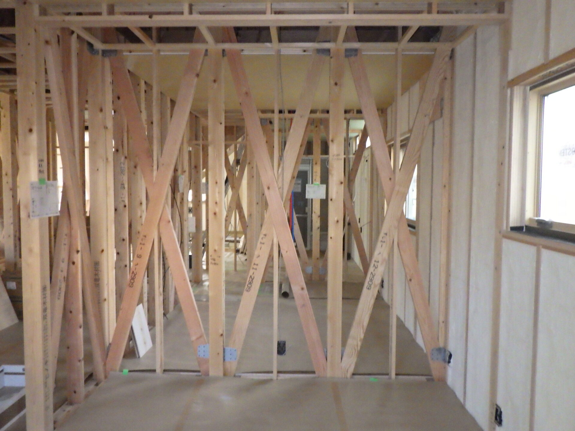 建築現場の様子