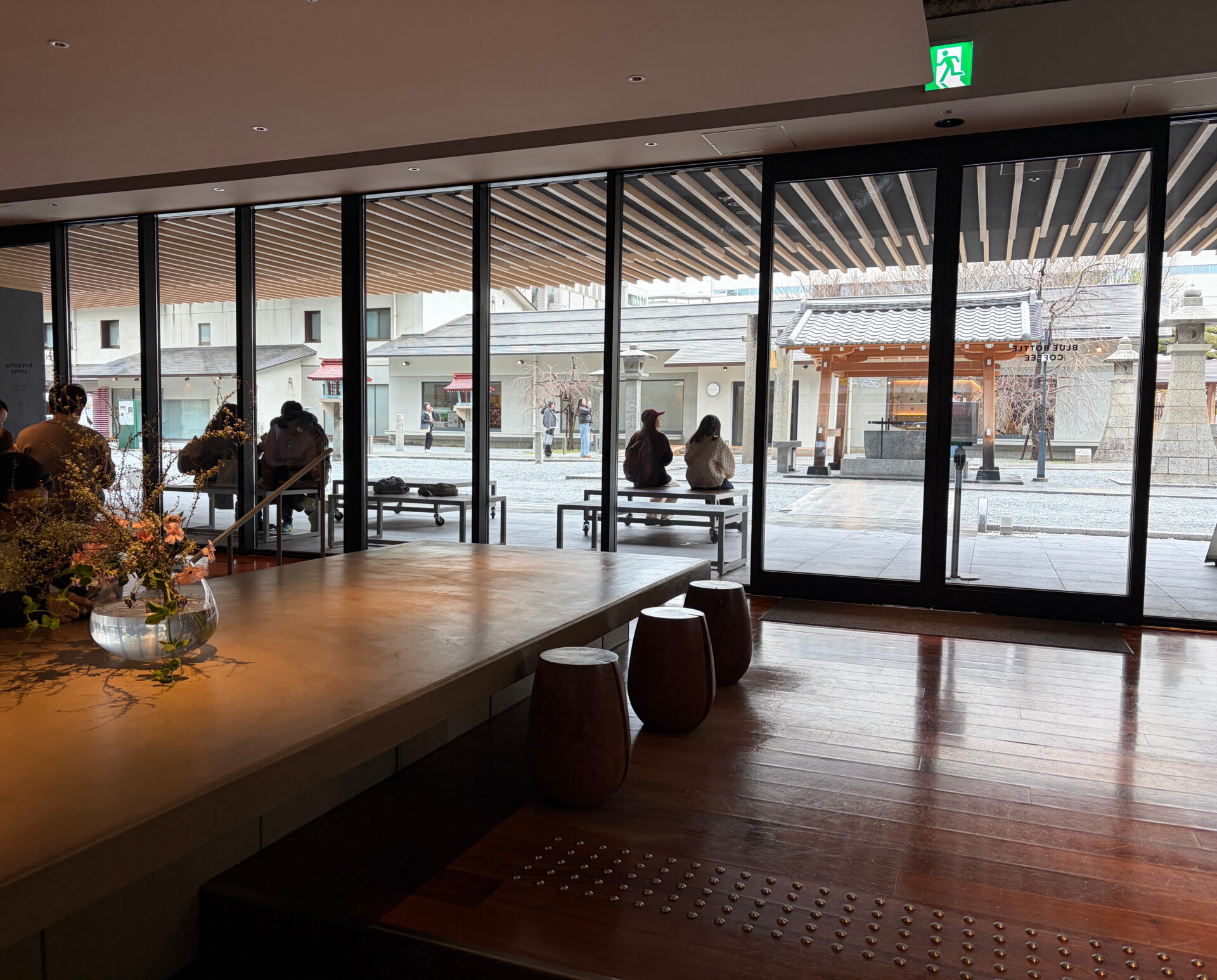 都会のどまんなかにある神社カフェ