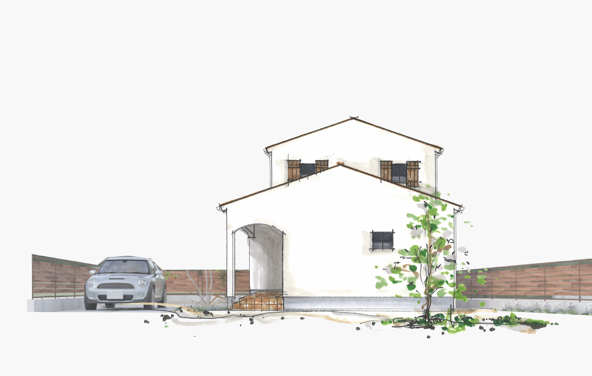 【予約制】約33坪 北欧アンティークをイメージしたお家