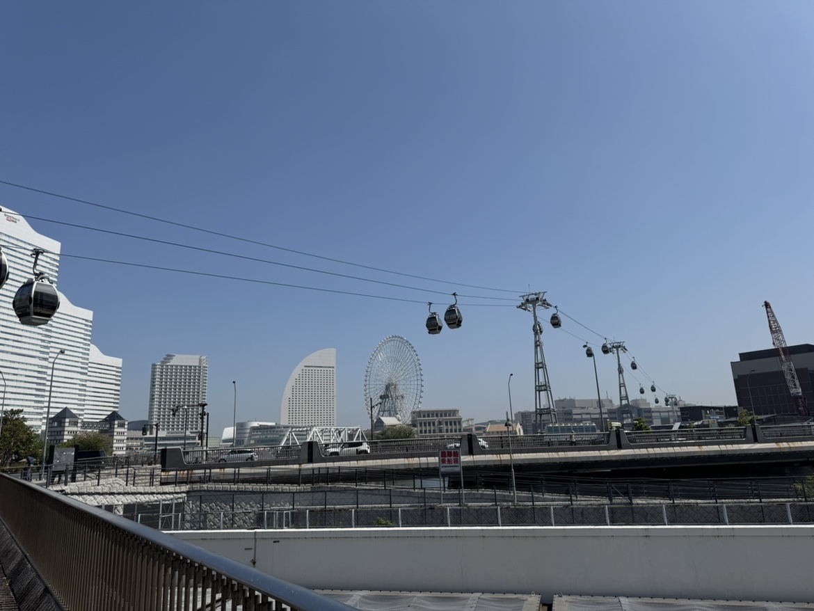 横浜の景色を堪能しました