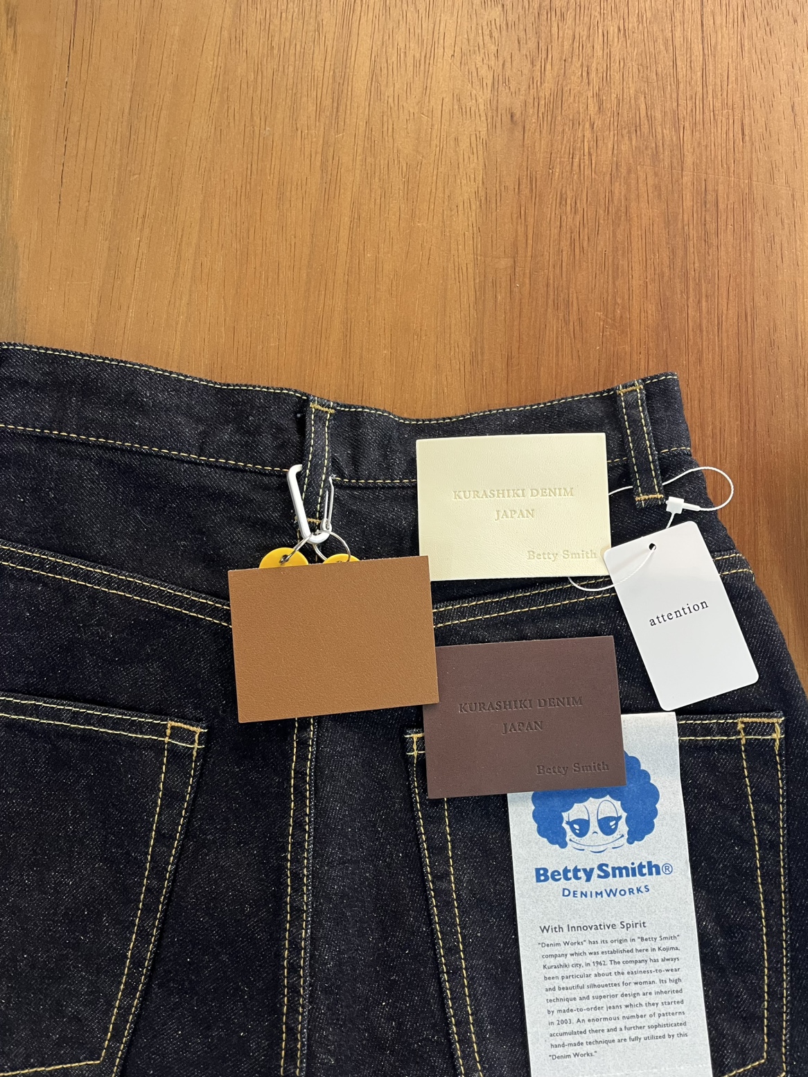 オリジナルデニムの制作過程