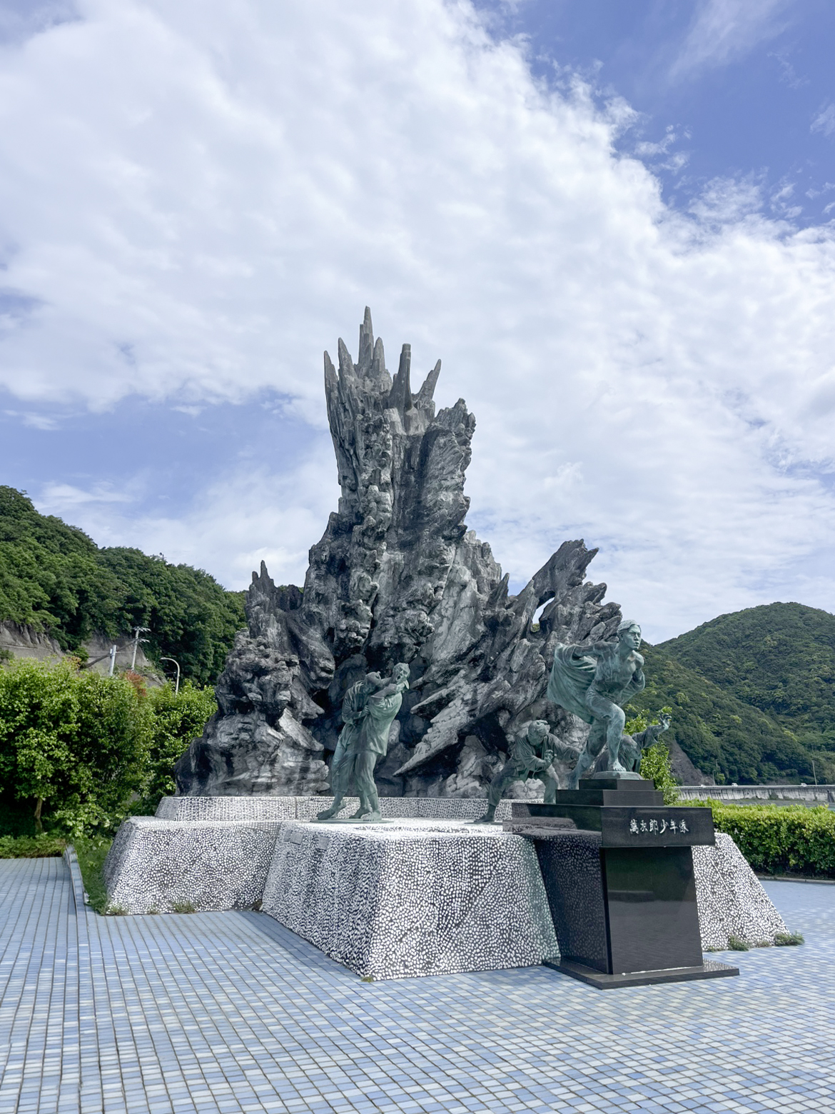 ジョン万次郎の像