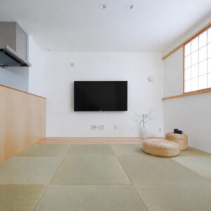浜松注文住宅_リビングの施工事例