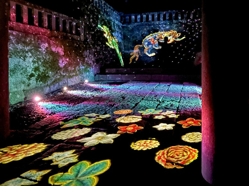 久能山東照宮の夜の様子